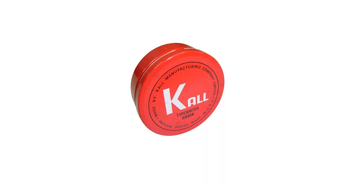 KALL K.O.N 傳統手動機械式打字機色帶(黑色＆紅色)