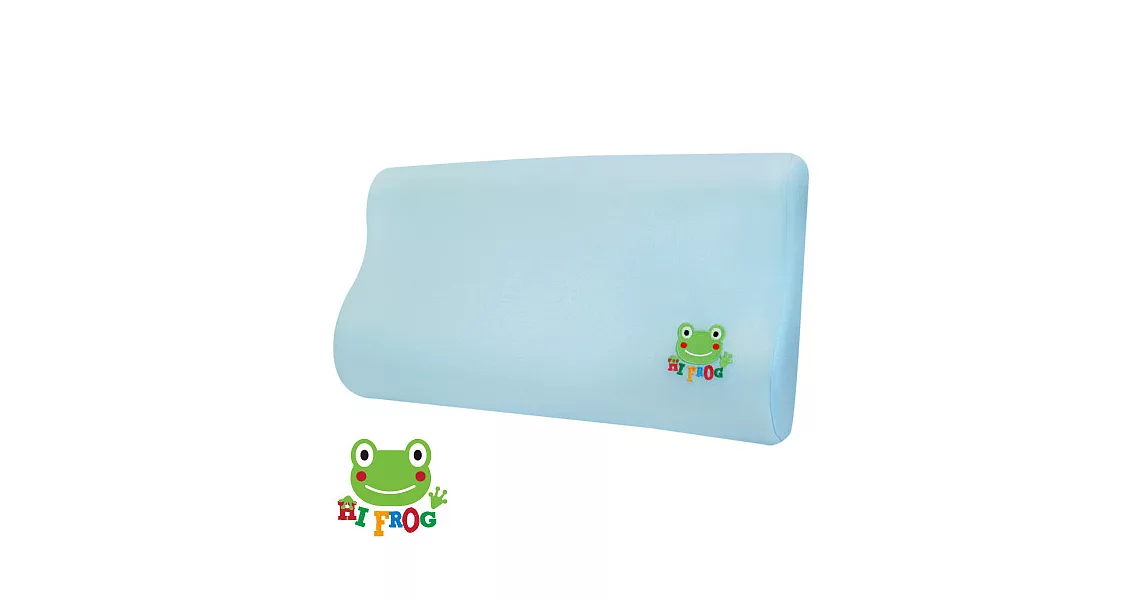 【Hifrog】台灣製造高密度記憶枕-3M防蹣抗菌枕套