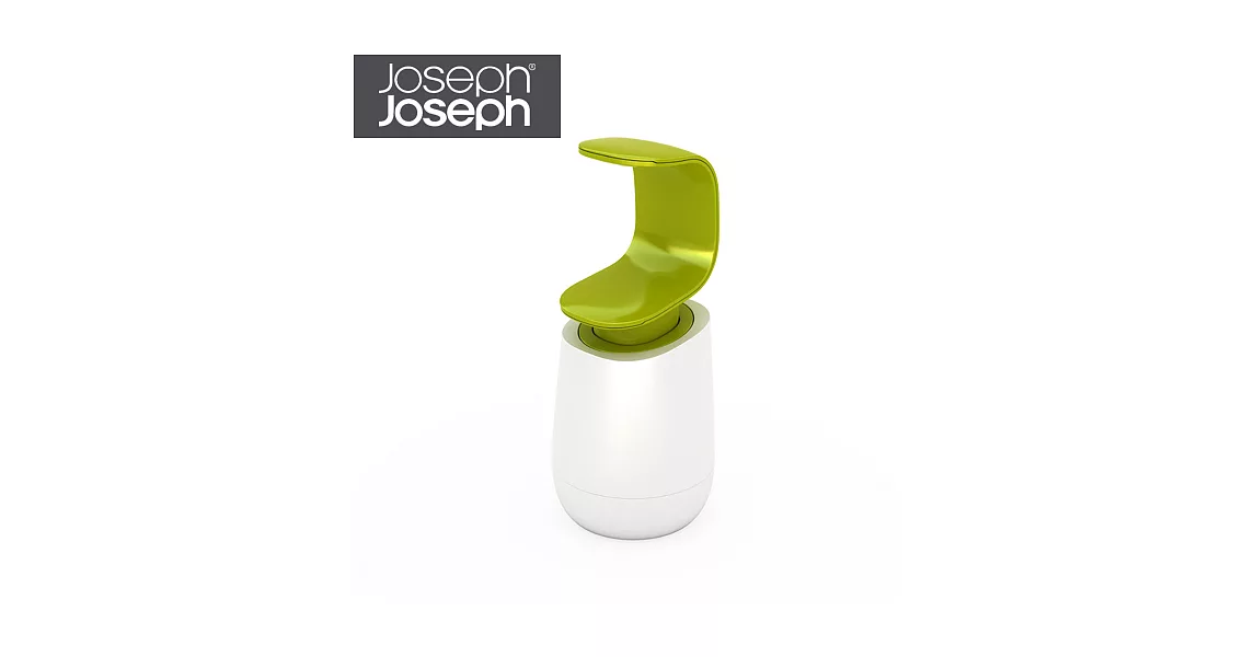 Joseph Joseph 好順手擠皂瓶(白綠)-85053