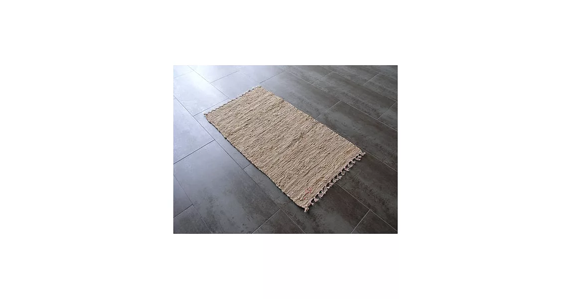 義大利 SENSATION 皮革編織地毯 160x230 (cm)CREAM