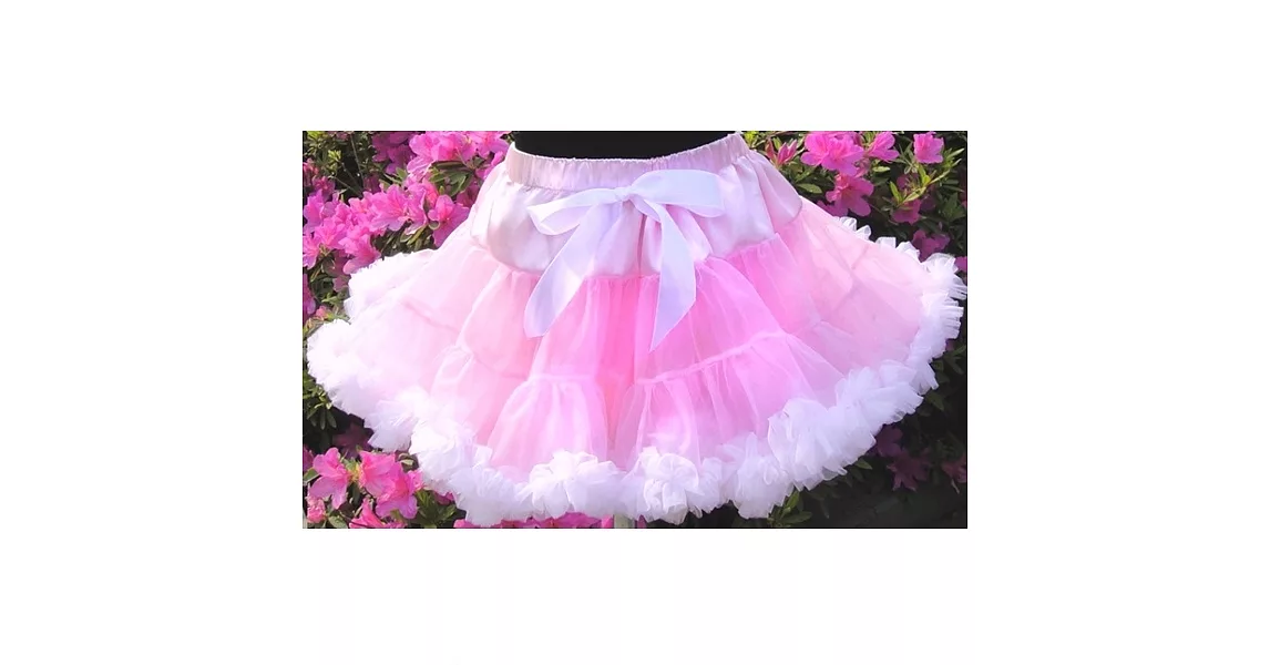 Cutie Bella蓬蓬裙Pink/White(120cm)