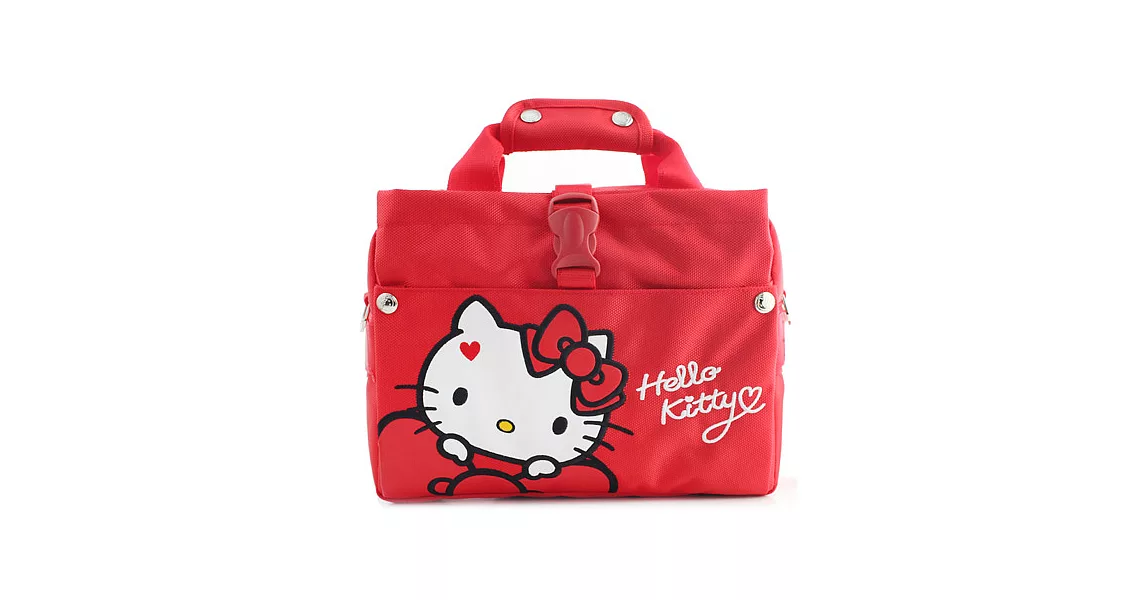 吉尼佛 JENOVA Hello Kitty 323 多功能數位相機包/紅色