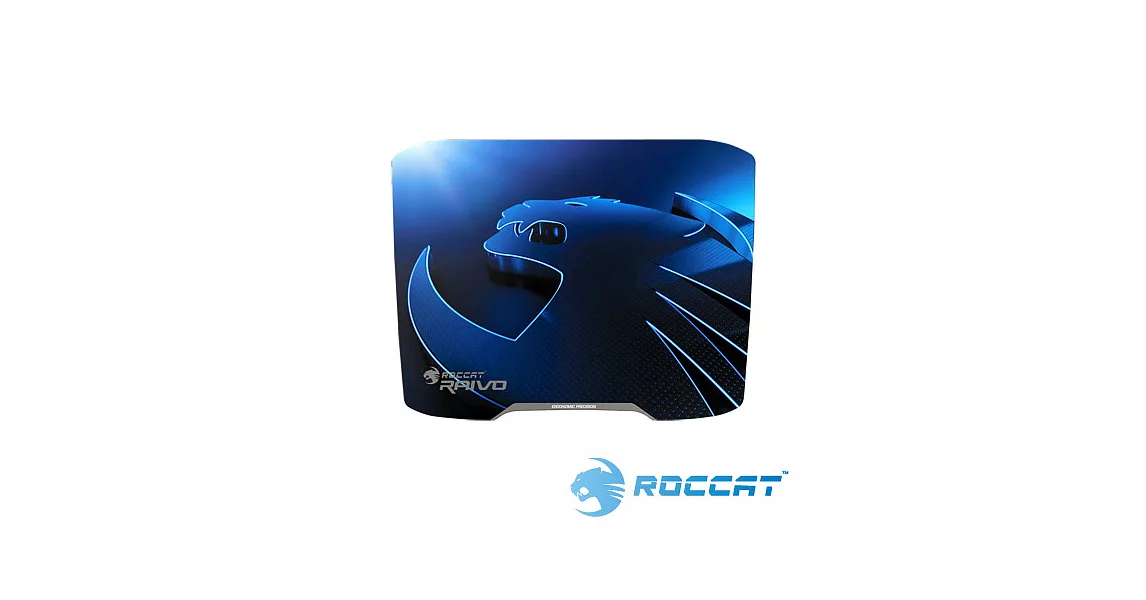ROCCAT Raivo 塑膠鼠墊-閃電藍