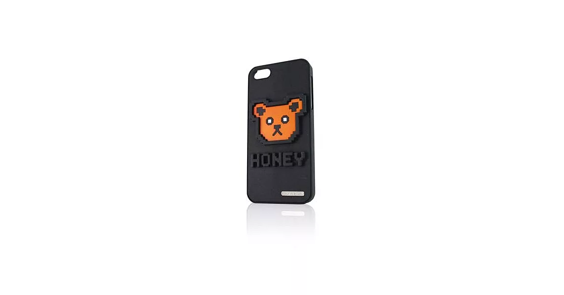Anyshapes-像素系列 小熊款 手機保護殼-客製化(三天後出貨不含假日)iPhone5