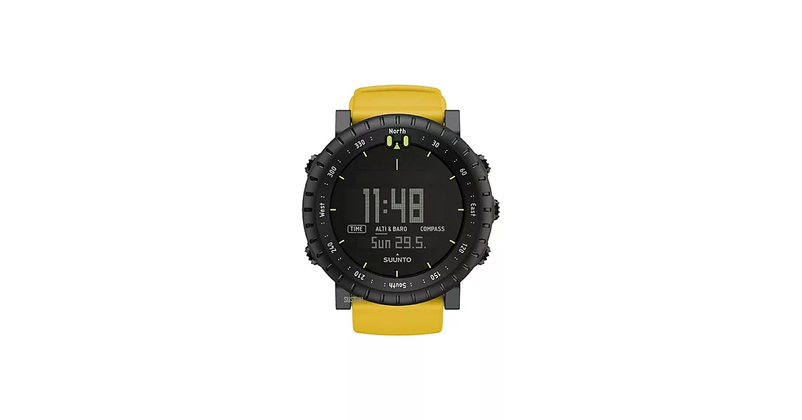 【SUUNTO】Core Blue Crush 運動錶.登山錶.自助旅行錶.釣魚錶 (黃/黑 SUSS018809000)