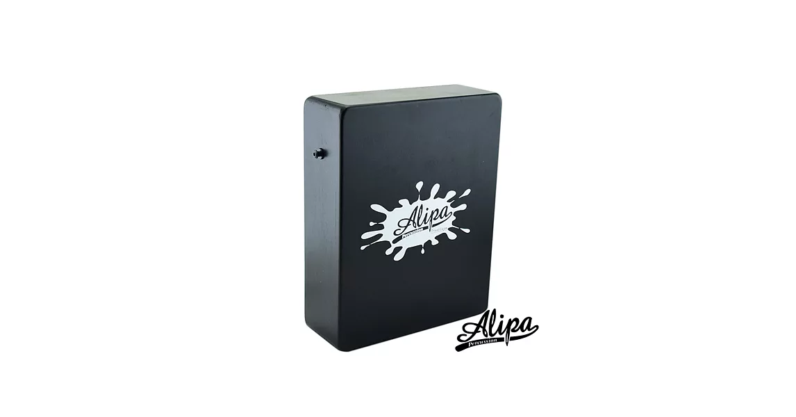 【Alipa】入門超值組合Cajon 旅行用迷你木箱鼓(黑色)+攜行袋+教學書