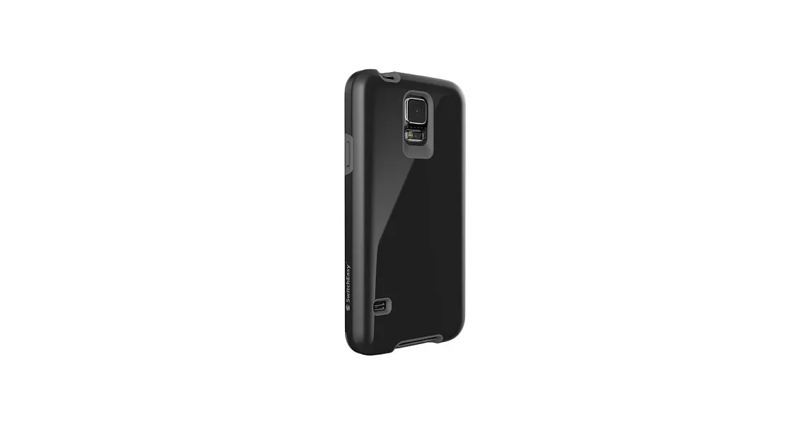 SwitchEasy Duo Samsung Galaxy S5雙層亮面保護殼-黑色