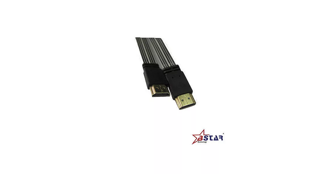 BSTAR 超薄型HDMI 1.4影音傳輸線0.66mm(2.0米) BS-HD02