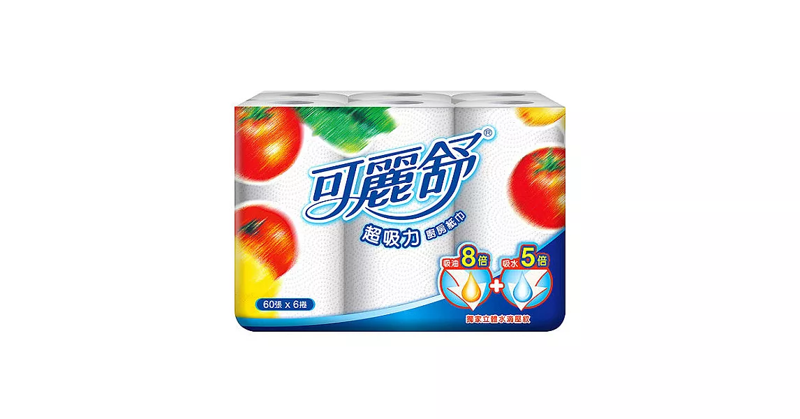 【量販組】可麗舒廚房紙巾(60張x36卷)