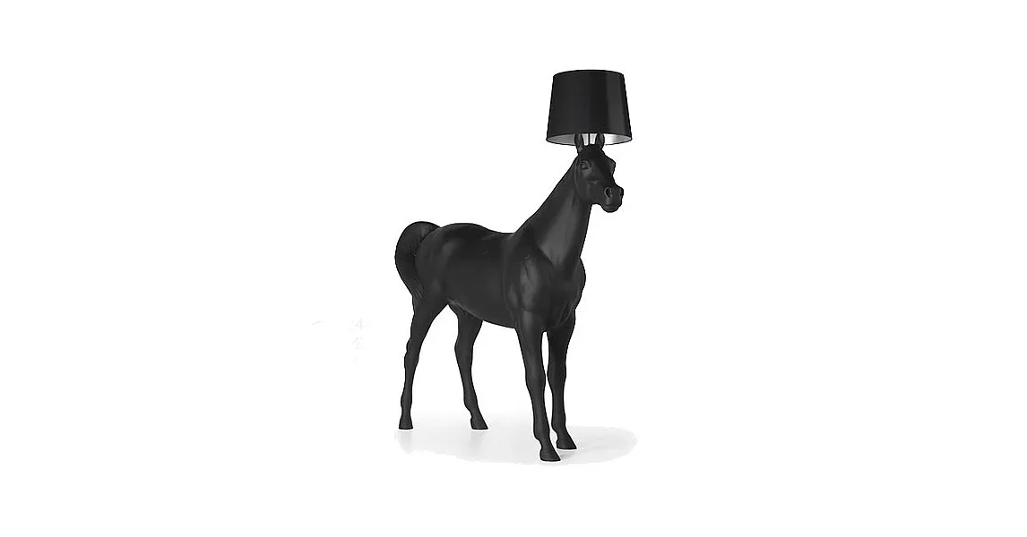 moooi Horse Lamp 黑馬立燈