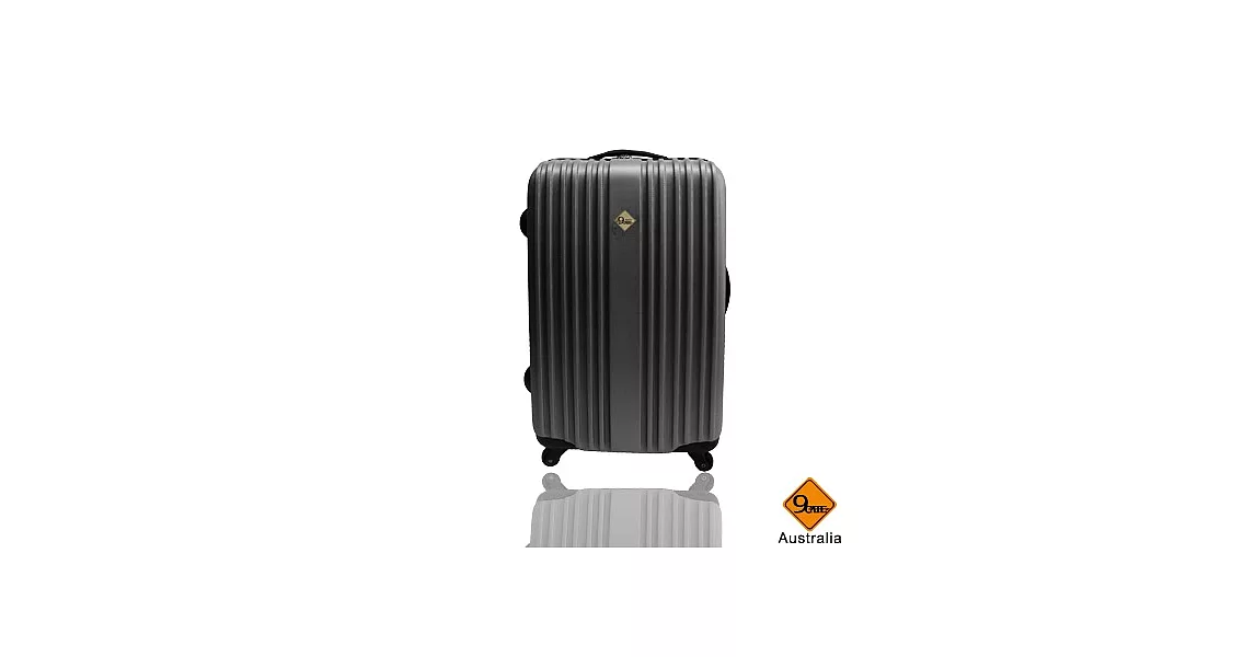 Gate9五線譜系列ABS霧面旅行箱/行李箱28吋28吋酷灰