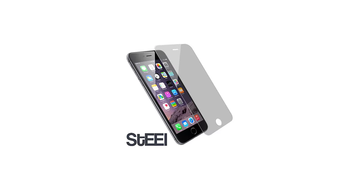 STEEL iPhone 6 Plus離水疏油頂級鑽石鍍膜防護貼