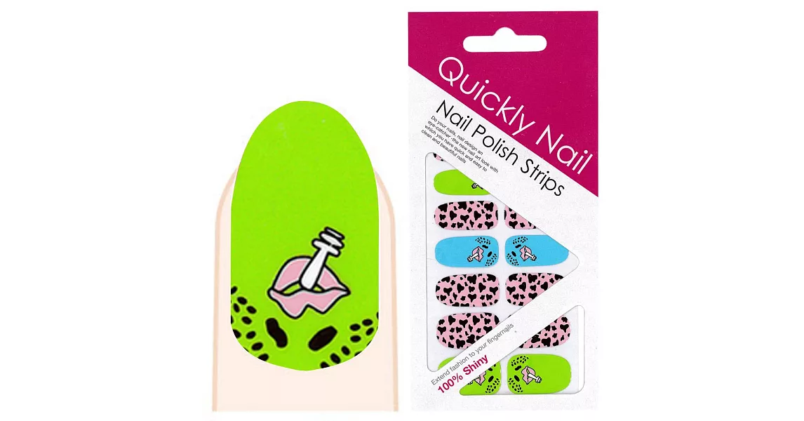 【Quickly Nail】美甲指甲貼 Q-038