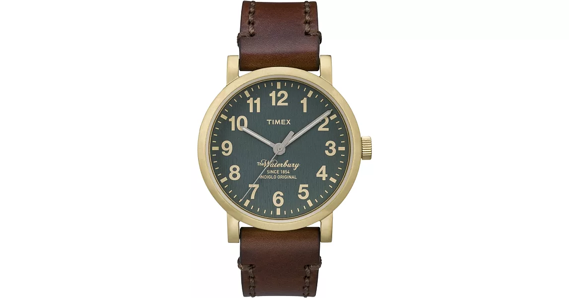 【TIMEX 】160周年紀念限量經典復刻冷光系列 (金/綠/咖啡 T2P58900)