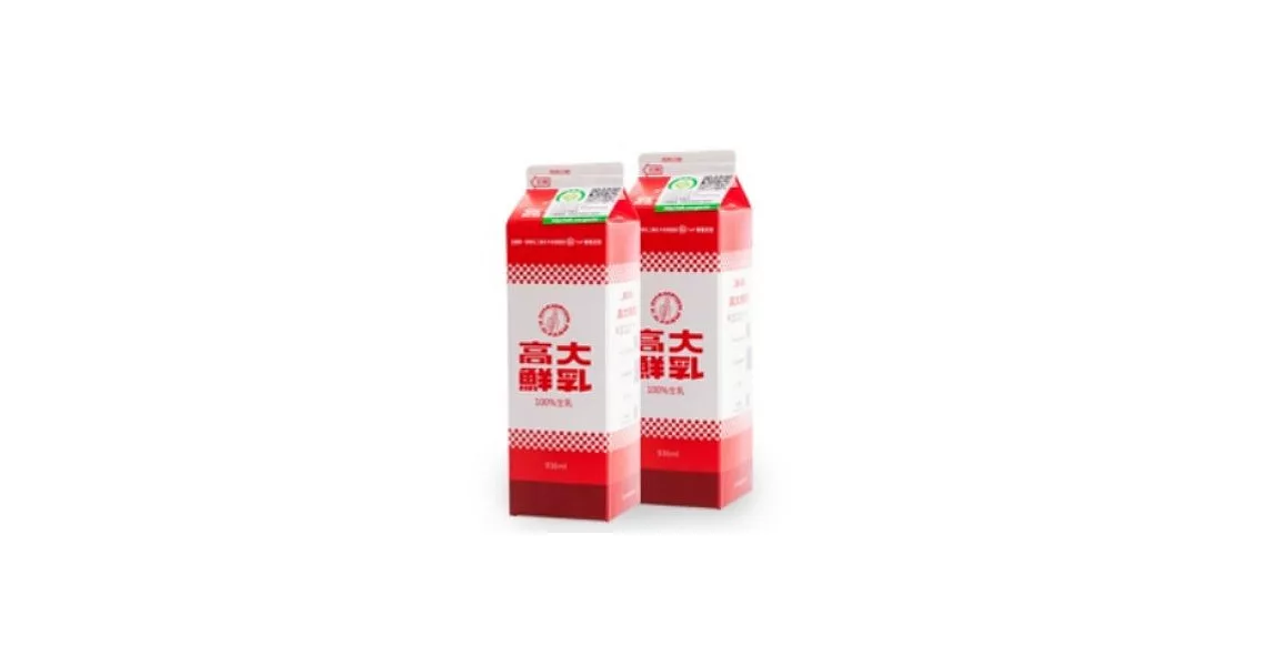 【高大牧場】鮮乳(936cc/盒)(6盒)