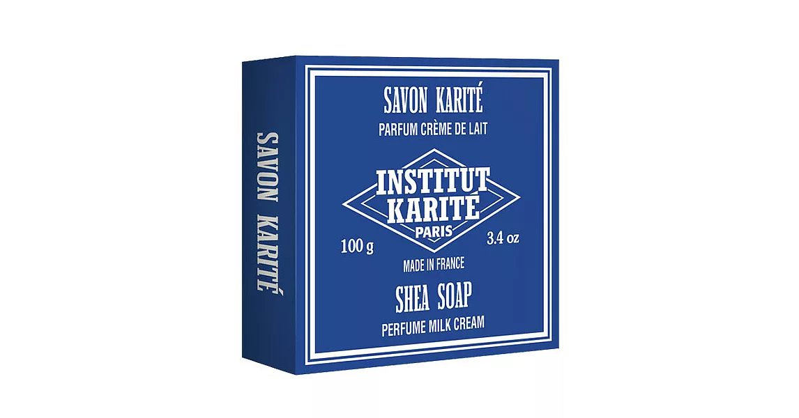 Institut Karite Paris IKP 巴黎乳油木 牛奶乳霜皂 100g