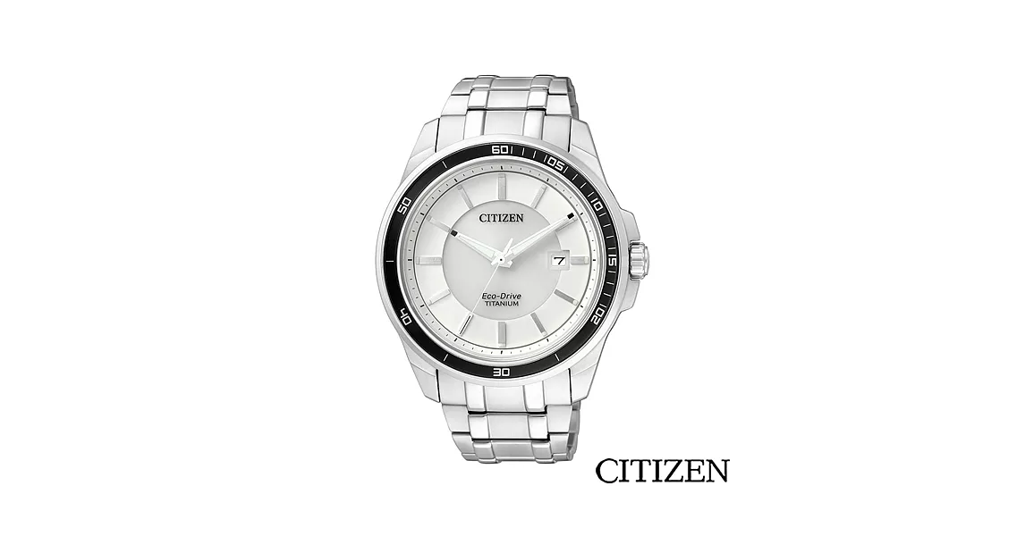 CITIZEN 星辰 Eco-Drive GENT’S 光動能超級鈦紳士腕錶 BM6921-58A