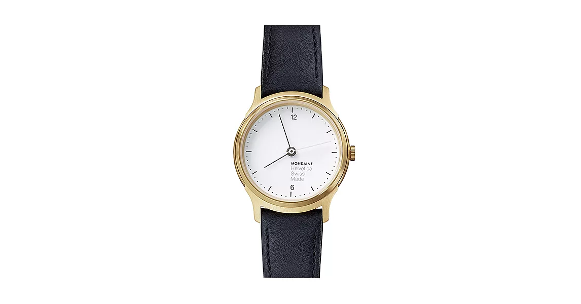 MONDAINE 瑞士國鐵設計系列腕錶-金/26mm