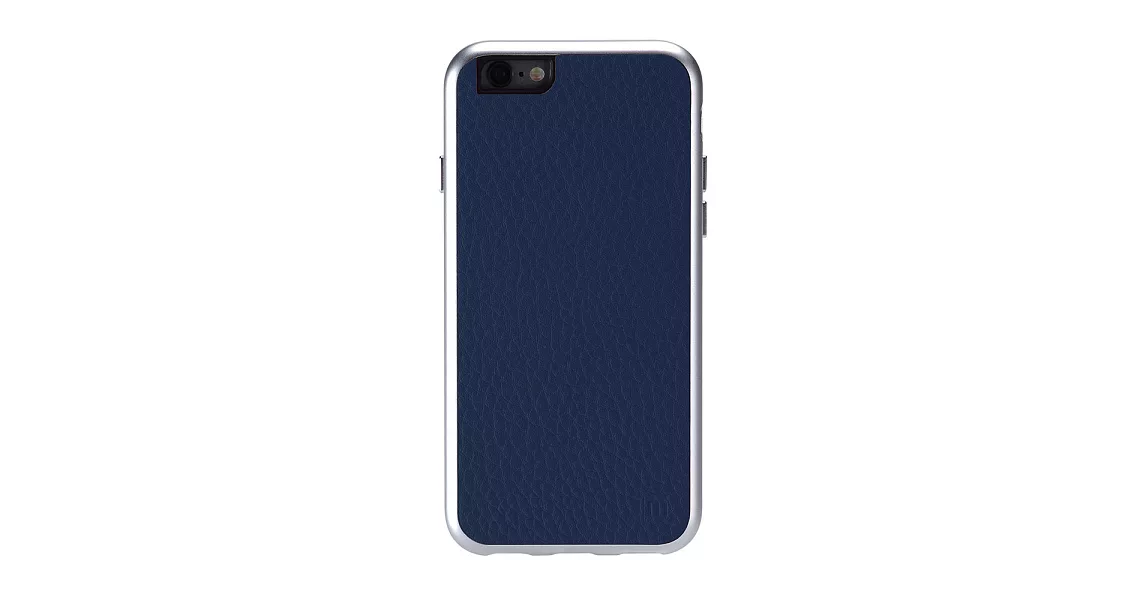 Just Mobile AluFrame Leather™ iPhone 6 精緻鋁框真皮手機殼-藍色