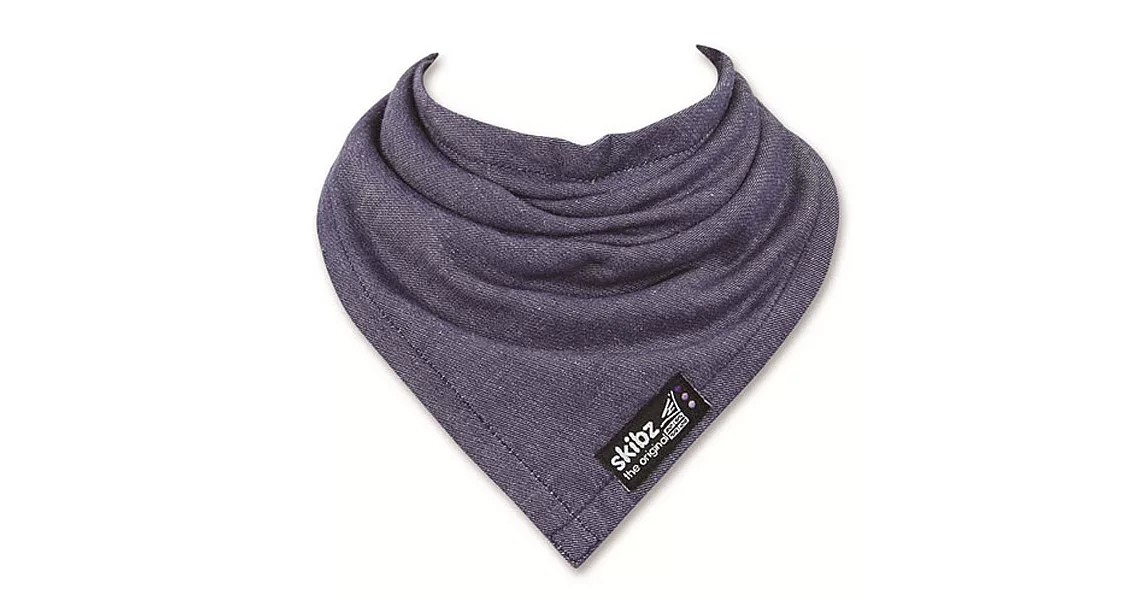 【skibz】丹寧時尚經典領巾