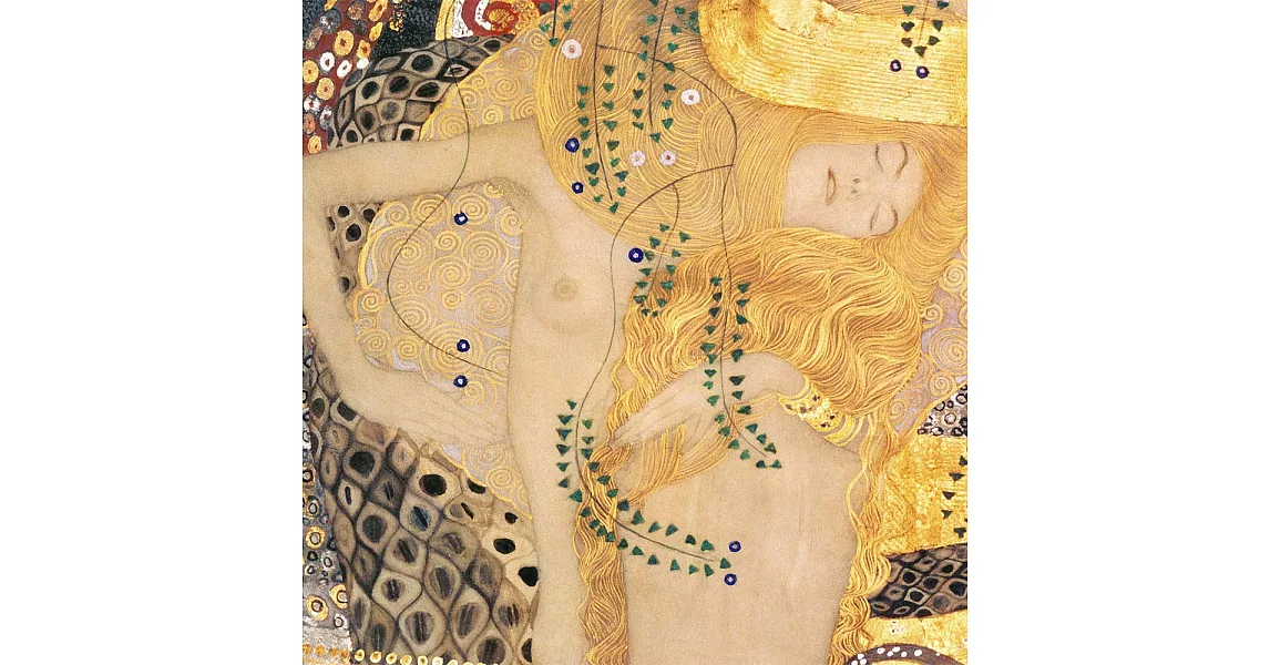 克林姆Klimt 水蛇-30*30cm