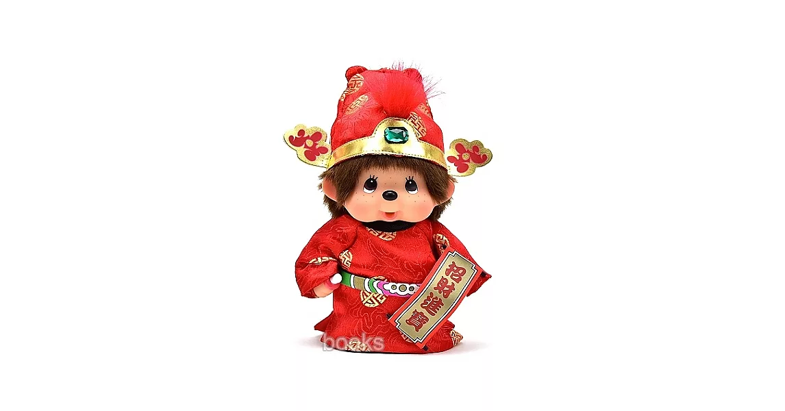 日本Sekiguchi夢奇奇MONCHHICHI【財神爺】存錢筒