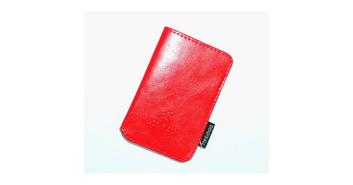 【Dogyball】 簡易皮夾Lite Wallet紅色