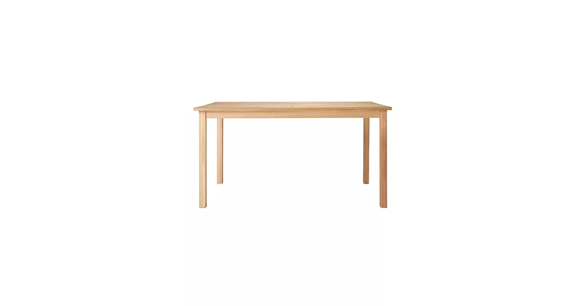 [MUJI 無印良品]無垢材餐桌/橡木/140cm