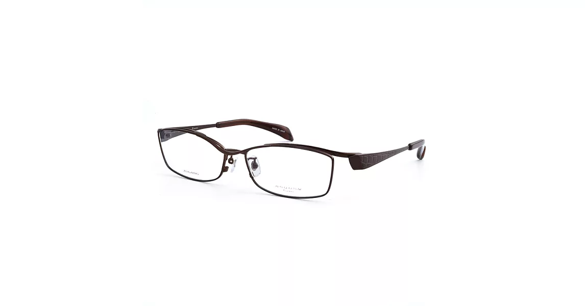 【大學眼鏡】syun kiwami 極致之美 日系方框平光眼鏡 KM1151M-57-334咖啡