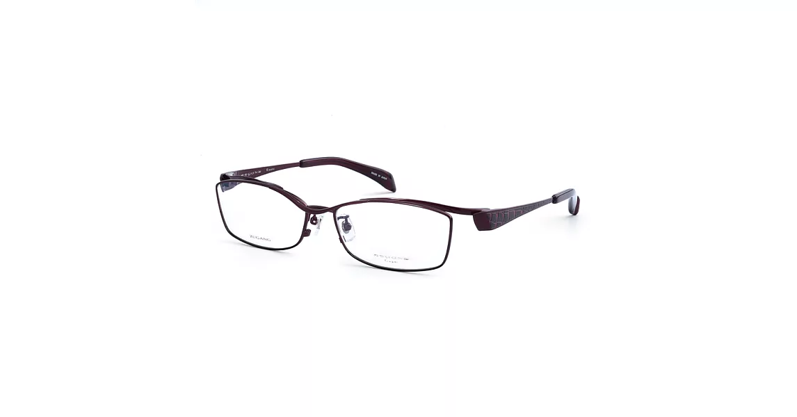 【大學眼鏡】syun kiwami 極致之美 日系方框平光眼鏡 KM1151M-57-577咖啡