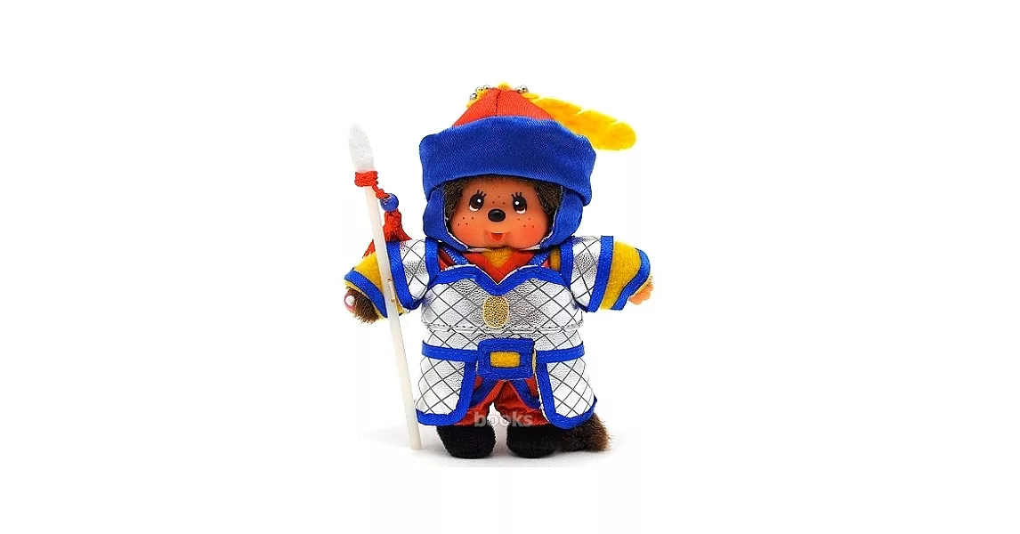 日本Sekiguchi夢奇奇MONCHHICHI【古代戰士】吊飾