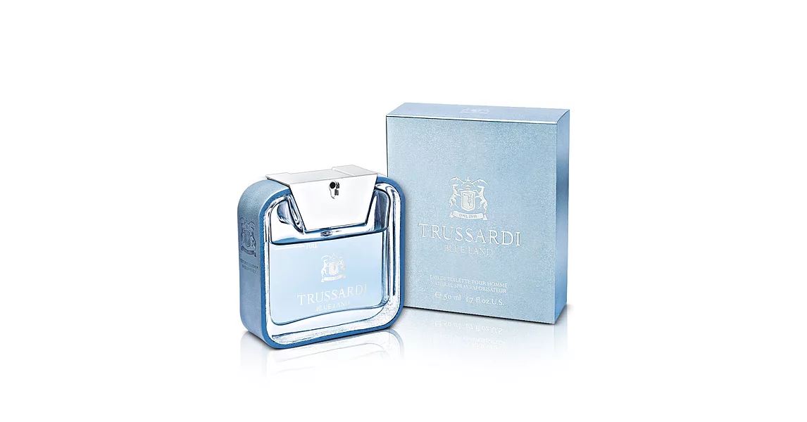 Trussardi 楚沙迪 BLUE LAND 男性淡香水(50ml)