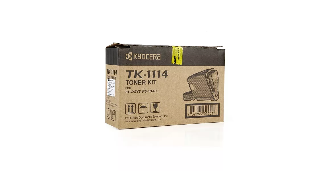 Kyocera TK-1114 原廠黑色碳粉匣