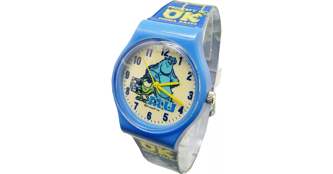 【迪士尼】怪獸大學手錶(拍檔藍)