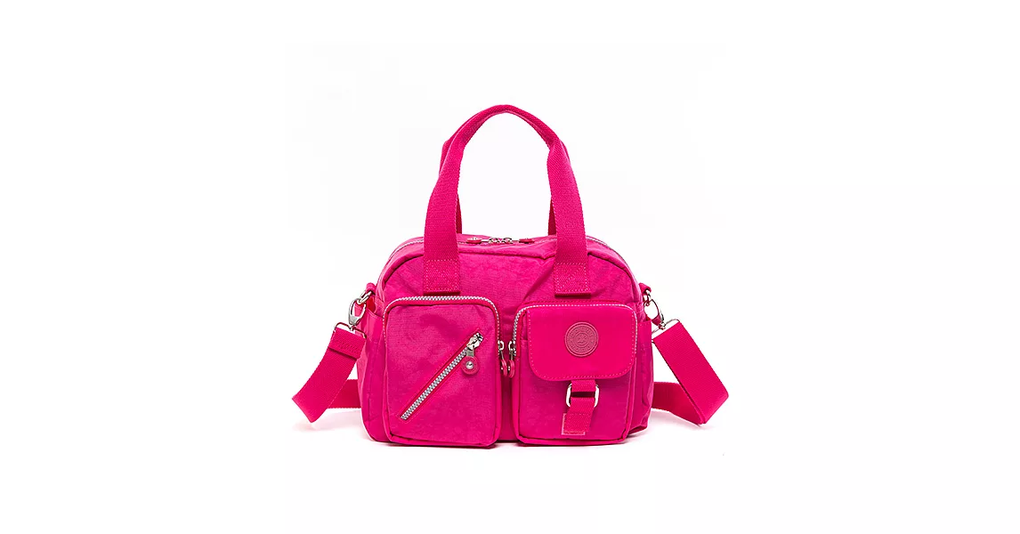 COUNT DUCK 美系悠活輕量手提側背2way包-CD-015桃色