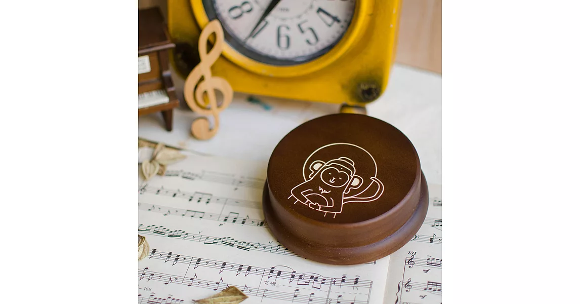 【Sylvia 典藏精品】客製化音樂盒 // 十二生肖 猴