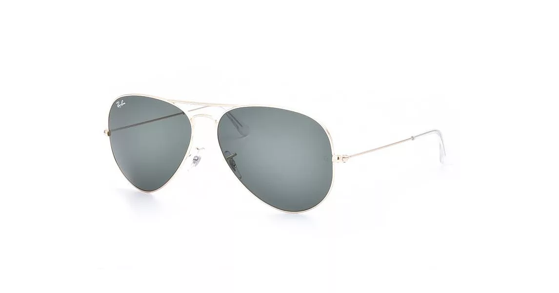 【大學眼鏡】RAY_BAN 經典飛官款型太陽眼鏡3026-L2846金