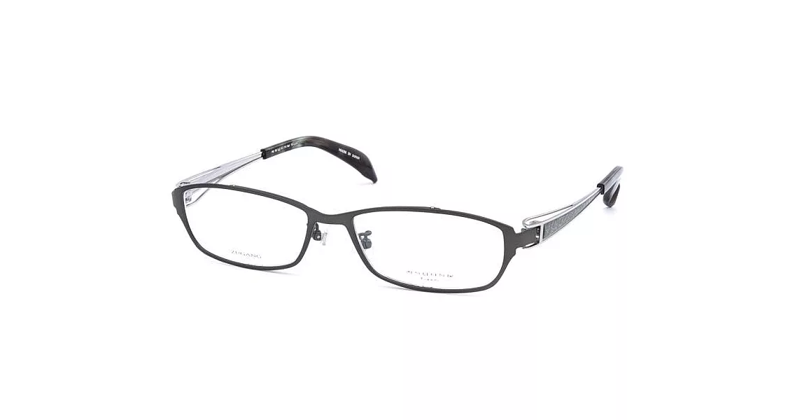 【大學眼鏡】syun kiwami 都會商務 精湛工藝日系方框平光眼鏡KM1553M-55/1702槍色