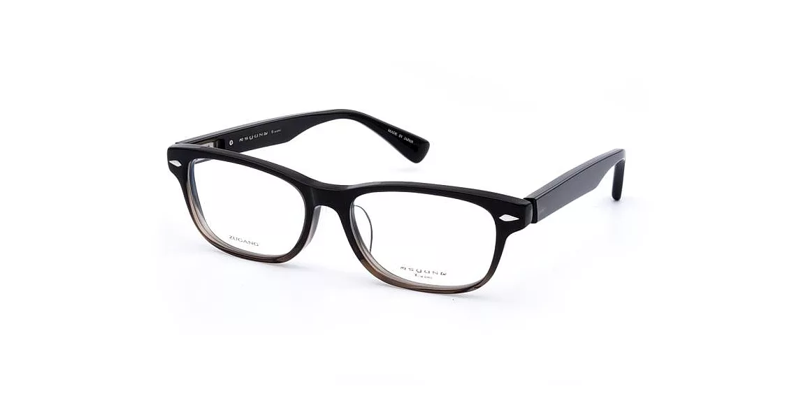 【大學眼鏡】syun kiwami 潮流印象 精湛工藝日系方框平光眼鏡KM1359M-54/363黑/咖啡