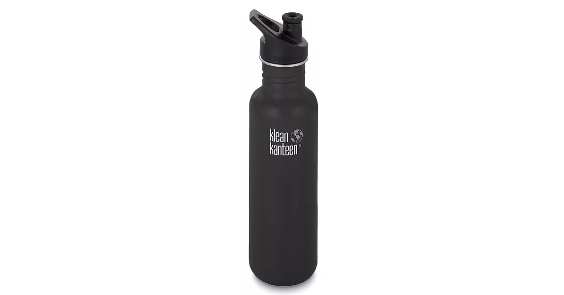 美國Klean Kanteen不鏽鋼瓶800ml-消光黑