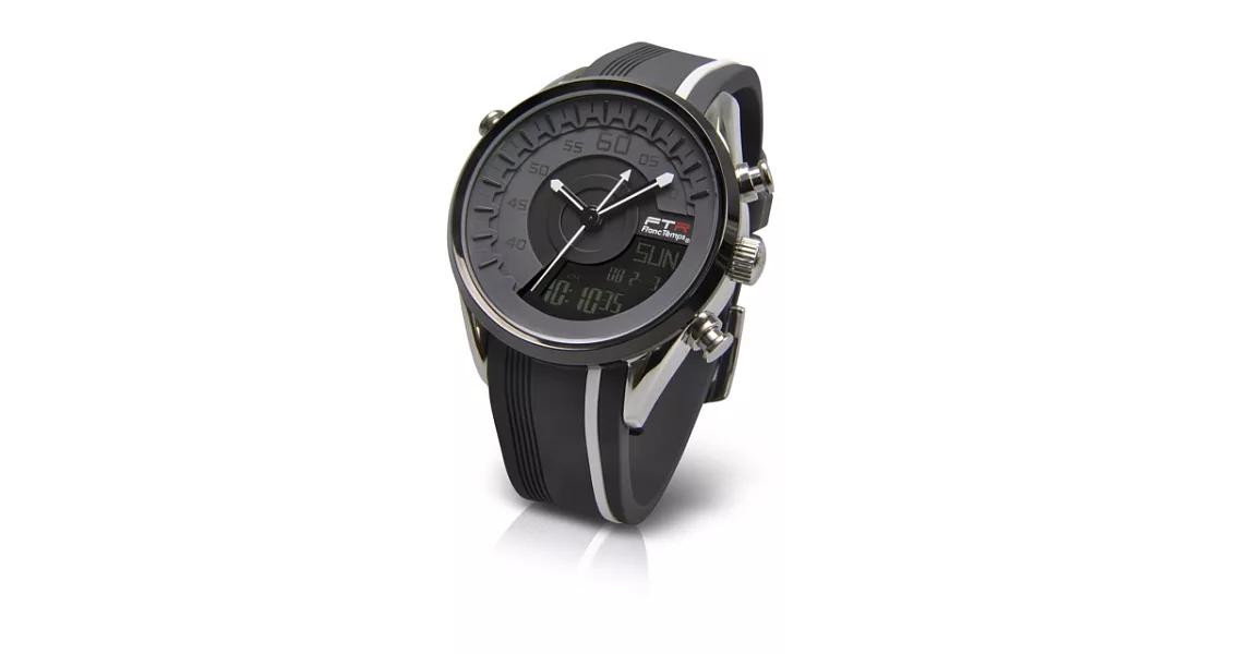【Flightline】全新超帥氣的Racing 賽車腕錶系列 腕錶 (Gray)