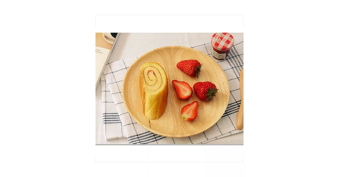 【Homely Zakka】木趣食光木質小碟(特大圓)