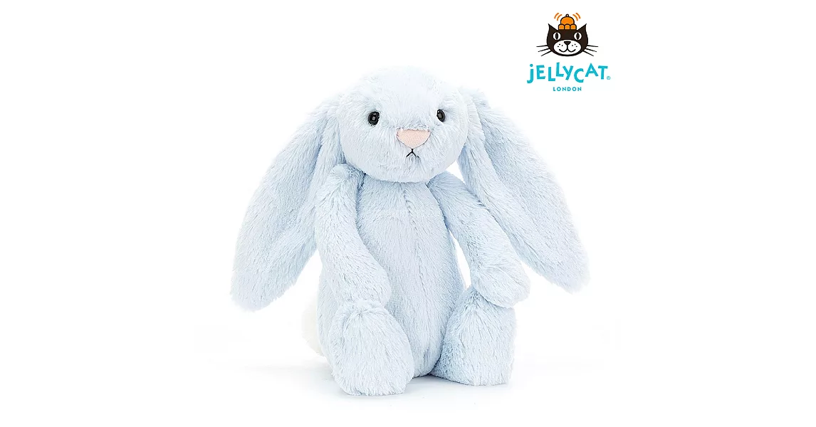 英國 JELLYCAT 經典兔子安撫玩偶 (31cm Blue)