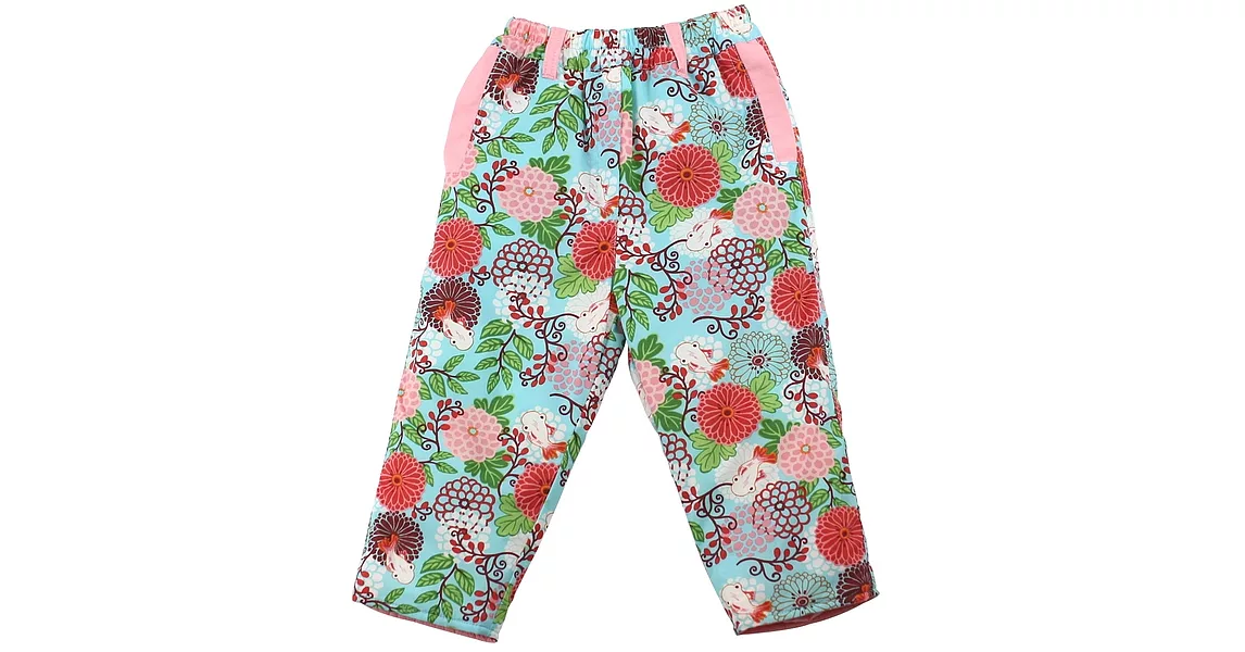 【愛的世界】防風鋪棉長褲-台灣製-115藍色