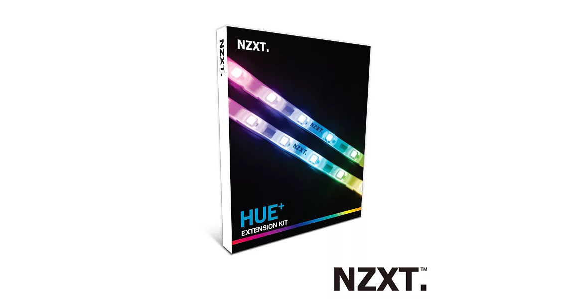 NZXT恩傑 HUE Plus 燈光控制器/燈條配件白色