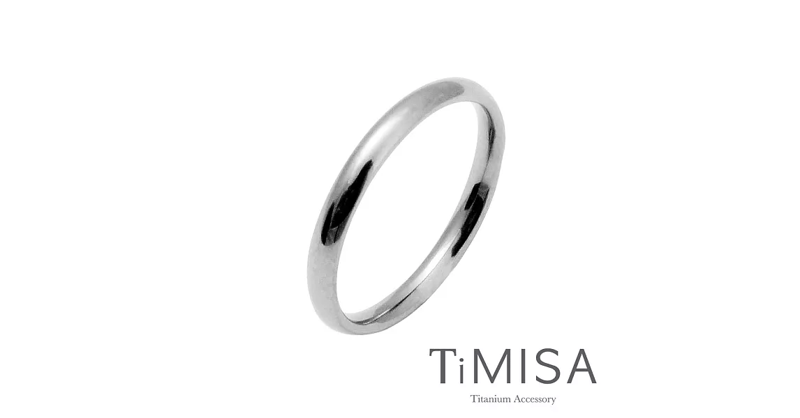 TiMISA《純真》(雙色可選)純鈦戒指原色