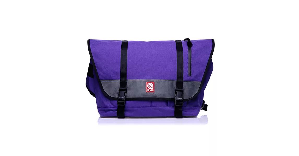 韓國包袋品牌 THE EARTH - FOLD MESSENGER (Purple) CORDURA系列 郵差包 (紫)