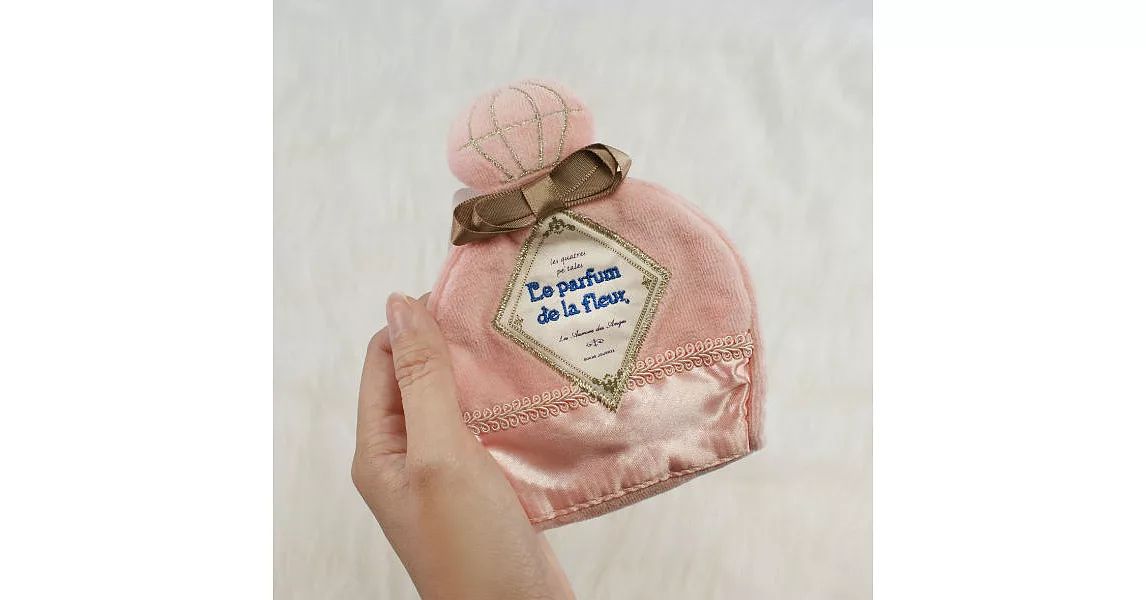 【ChouChou Lista】凡爾賽香水瓶造型首飾包公主粉(BPK)