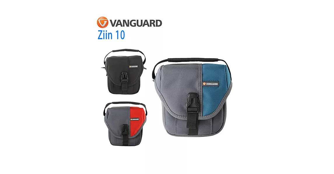 VANGUARD 精嘉 Ziin 迅影者 10 攝影微單眼側背包(公司貨)藍