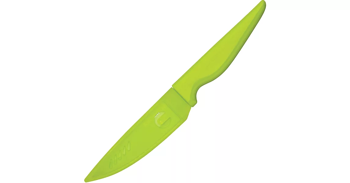 《KitchenCraft》削皮蔬果刀(綠10cm)